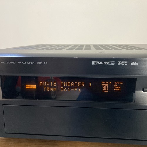 YAMAHA DSP-A2 amplifier in black.Collection only, no couriers.Teeside area. - Picture 14 of 14