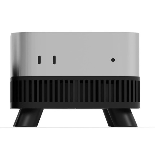 3D Printed Dustproof Cooling Fan Stand Base for Mac Mini M4/M4 Pro 2024 Bracket - Photo 5/9