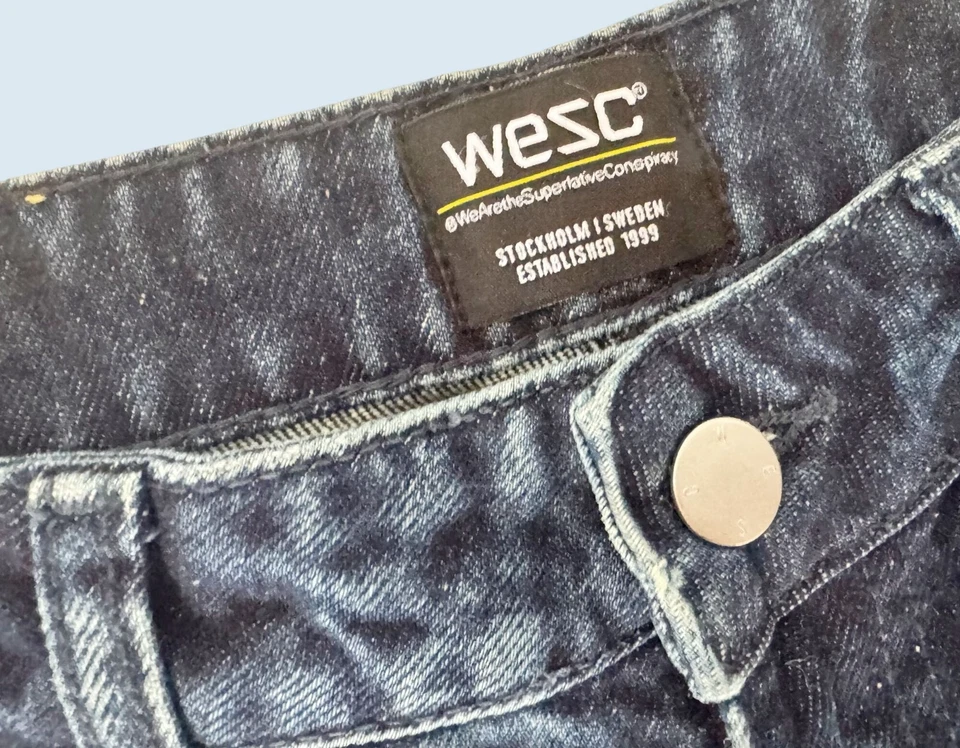 Pantalones de mezclilla de trabajo utilitarios WESC Carpenter talla 28 Foto 4 de 4