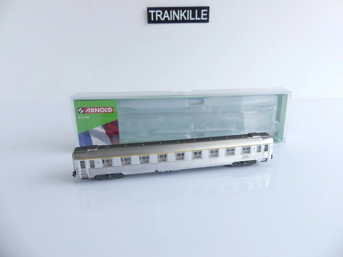 Voiture Voyageurs Arnold TEE Cisalpin Milan-Paris - Echelle N (1/160), époque IV