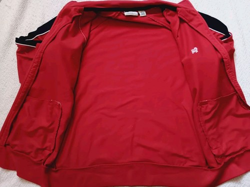 Aeropostale Limited Edition Full Zip Track Jacket Men’s size XL Red - Picture 5 of 10