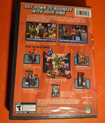 The Sims 1,2,3,4,Stories box jewel, sleeve manual expansion pc games cd dvd - Picture 113 of 235