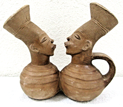 1987 Mangbetu Doppelkopf Skulptur, Demokratische Republik Kongo - Bild 5 von 13