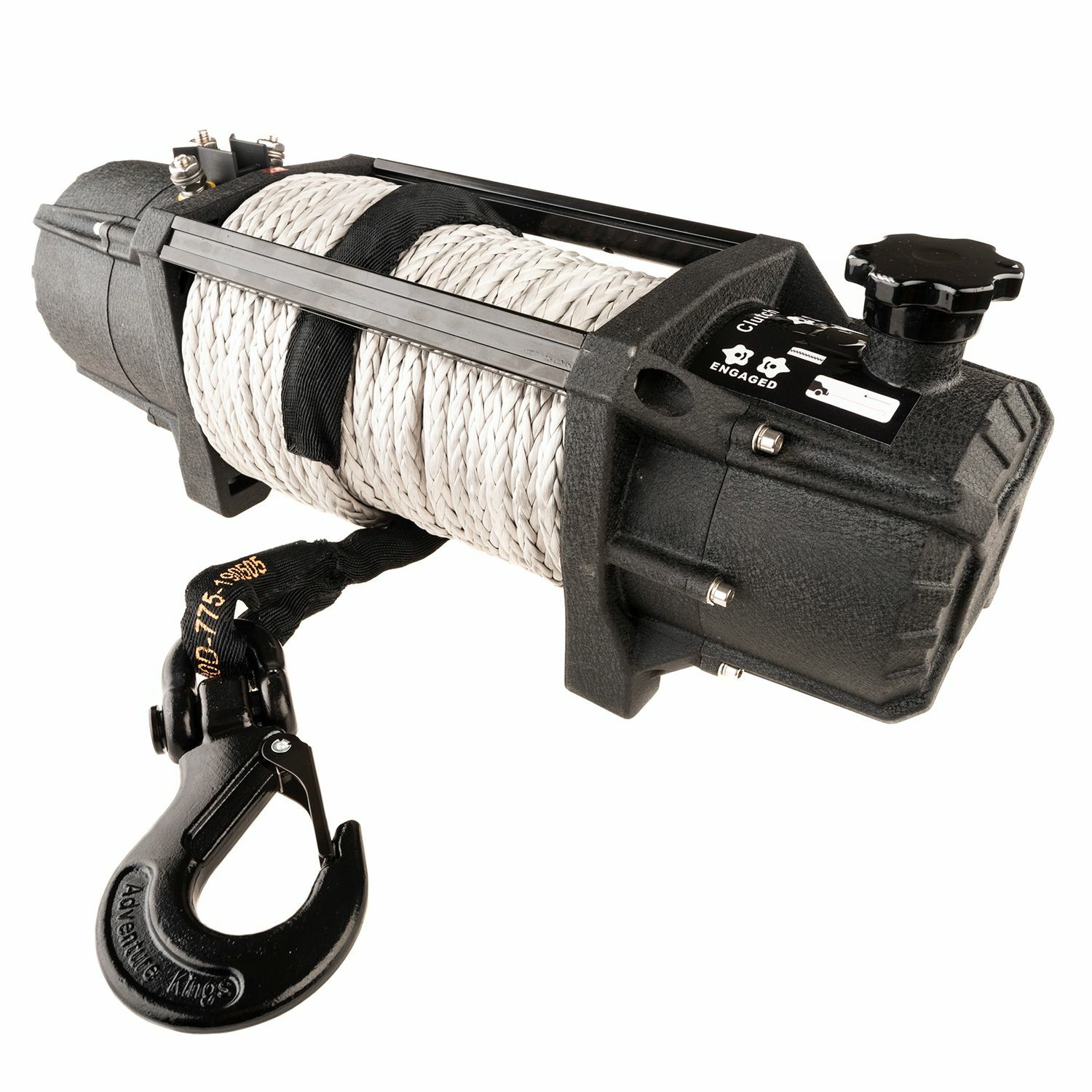 Kings Domin8R 4WD Xtreme 12000lb Winch Rope Boat Wireless Remote 4x4