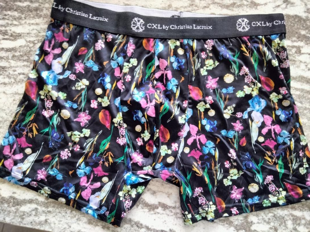 Christian Lacroix Men's Underwear Microfiber Boxer Briefs Medium MINT