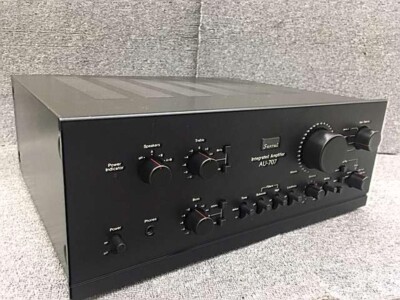 SANSUI AU-707 DC Integrated Amplifier Color Black Tested