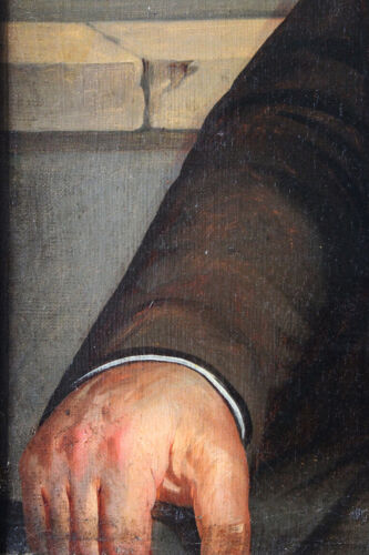 Biedermeier Retrato de un hombre muy elegante hacia 1830 - Imagen 18 de 23