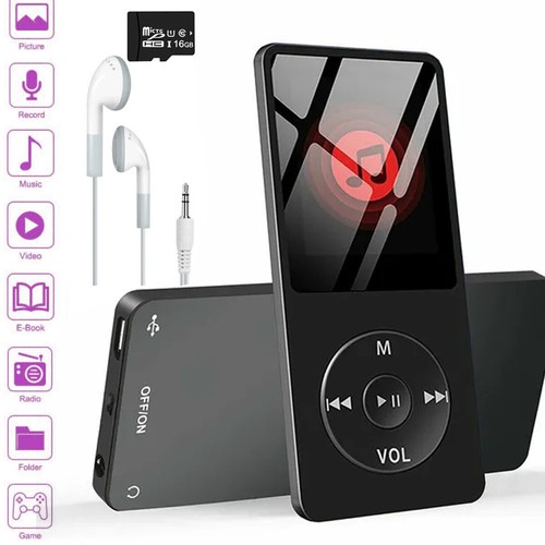 MP3 Player Bluetooth Tragbarer HiFi-Sound MP3/MP4 Musik-Player zum Laufen mit FM - Bild 15 von 16