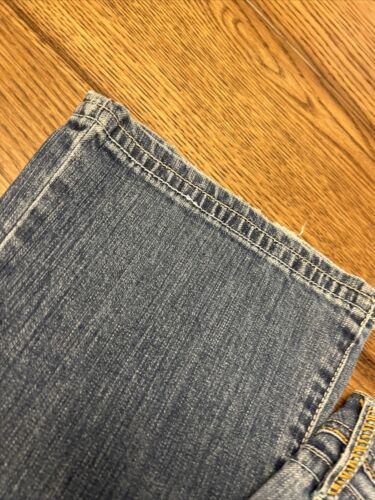Jeans donna Buffalo David Bitton ricamato bootcut scandalo effetto invecchiato 28x32 - Foto 15 di 17