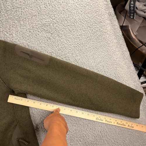 Arc'teryx Covert Cardigan Jacket Mens XL Full Zip Knit Performance Olive Green - Picture 14 of 15
