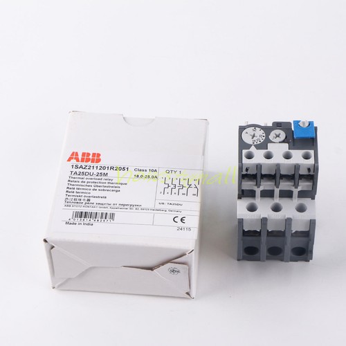 1PCS New ABB TA25DU-25M 1SAZ211201R2051 18-25A Thermal Overload Relay- - Picture 8 of 15