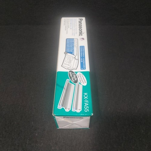 Panasonic KX-FA55 Replacement Ink Film 2 Rolls Value Pack NIB 164ft x 2ft NEW - Picture 6 of 12