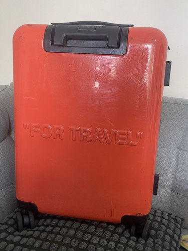 Maleta de mano Arrow Trolley OFF-WHITE en naranja - Imagen 3 de 17