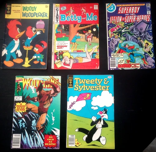 5 Mixed comics lot   # 19