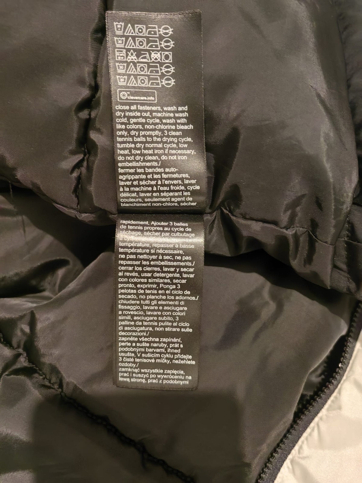 Calvin Klein Jeans technical hooded puffer jacket - Size S (8-12) RRP £300 image 8