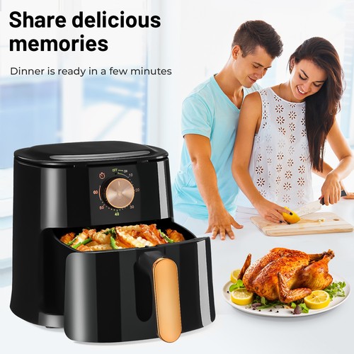 OYAJIA Air Fryer 5.5L Electric Fryers Airfryer Healthy Cooker Oil Free Kitchen - Picture 2 of 17