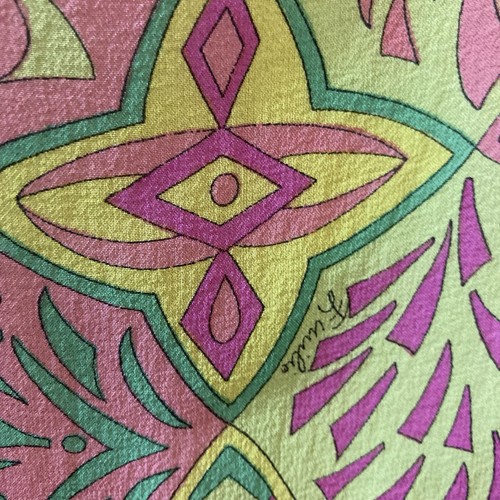 Emilio Pucci Vintage 1960’s Silk Maxi Dress For Saks Fifth Avenue - Picture 9 of 13
