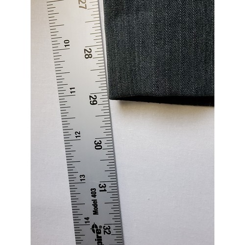 Le Suit Hosenanzug Damen 16P Schwarz Nadelstreifen Zwei-Knopf Business Professional Neu mit Etikett - Bild 14 von 15
