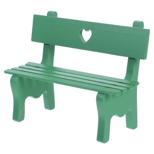 Outdoor Decor Mini Wooden Garden Bench Small for Figurine Porch Chair Maniature - Picture 9 of 12