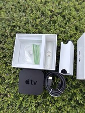 Apple TV 4K 1st Gen 32gb Tested In Box w/ Remote and Cords A1842 Black