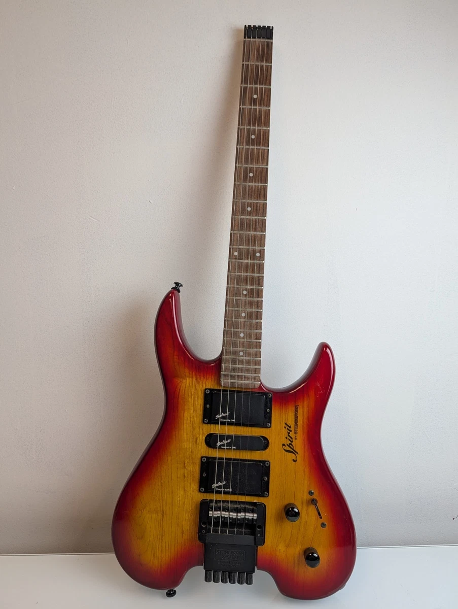 Electric Guitar Spirit By Steinberger GU-Deluxe Sunburst Cherry | eBay
