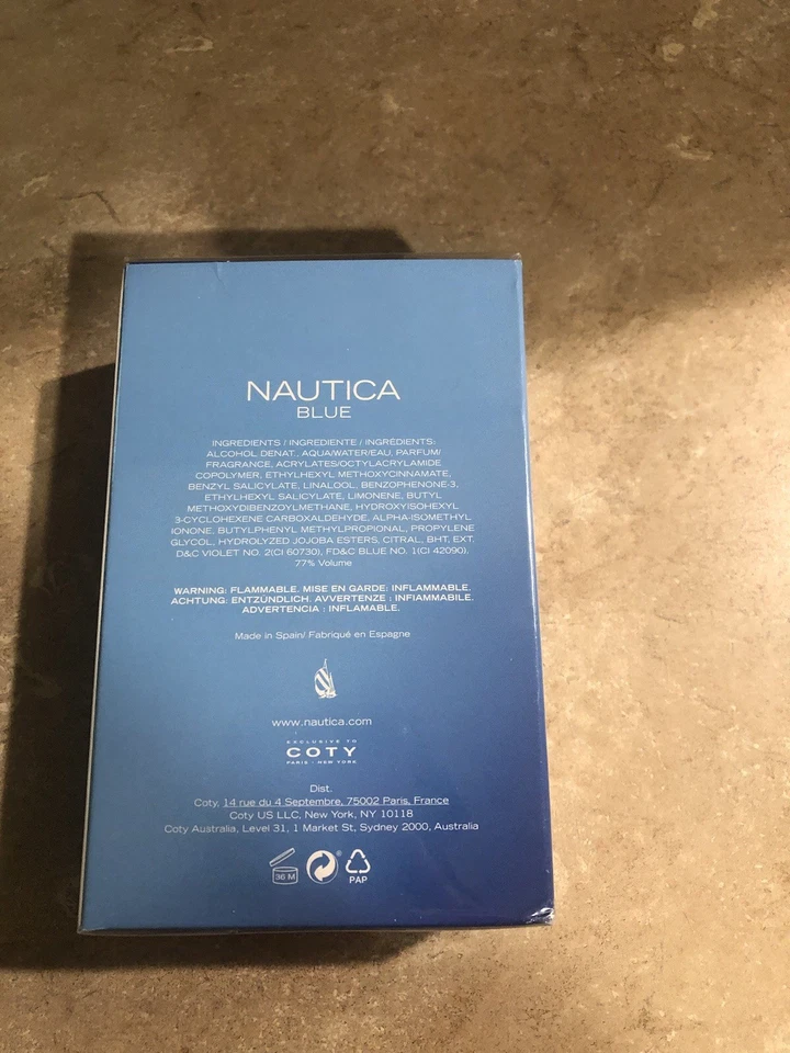 AEROSOL DE COLONIA AZUL NÁUTICO 3,4 FL OZ! Foto 2 de 2