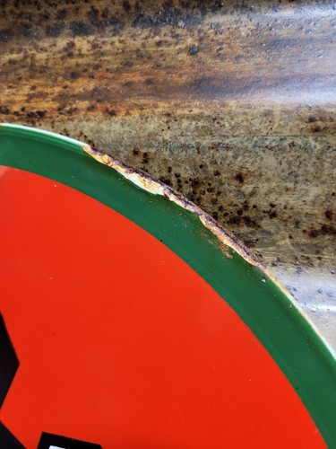 LETRERO DE PORCELANA DE REFRESCO 7UP VINTAGE PUBLICIDAD DE BEBIDAS ANTIGUAS TIENDA MINORISTA BEBIDA POP - Imagen 2 de 16