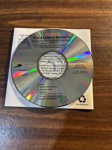 The London Sessions by Mel Tormé CD 1992 Disc & Inlay Only No Case Free Shipping - Picture 4 of 6