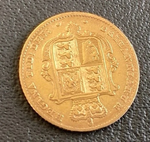 1844 Victoria Gold Half Sovereign — photo from the most recent tracked eBay sale