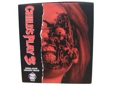 Ultimate Chucky Pizza Face Head Childs Play 3 Doll Trick Or
