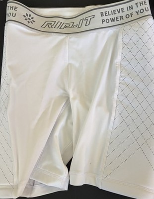 Rip It GIRLS Period-Protection Softball Sliding Shorts PRO White Size S NWOT