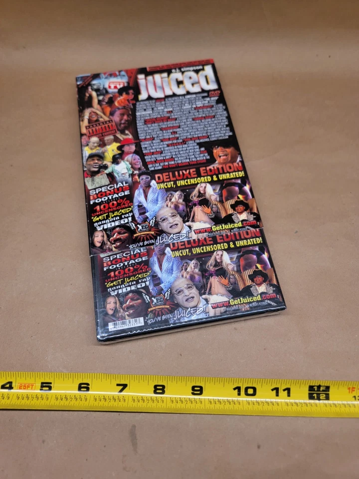 Juiced Oj Simpson Movie Deluxe Edition DVD Prank Show RARE Sealed  - Image 2 of 2