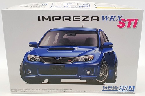 Aoshima 1/24 Scale Model Car Kit 58343 - Subaru Impreza WRX STI - Picture 4 of 5