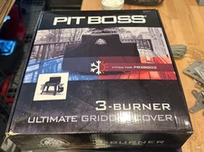 NEW Pit Boss Ultimate 3 Burner Griddle Black Cover PB3BGD2 Model 32122