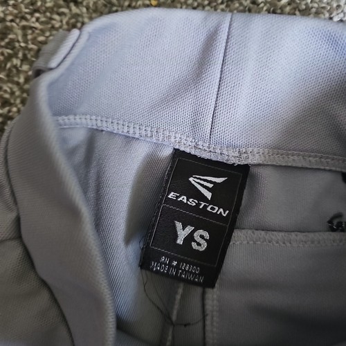 Easton Youth Small Gray Baseball/Teeball/Softball Drawstring Pants - Picture 5 of 7