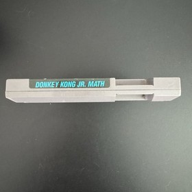 Donkey Kong Jr. Math (Nintendo Entertainment System NES, 1985) 5 Screw Cart