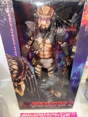 City Hunter Predator 2 18" Inch 1/4 Scale Figur Neu Sealed Neca NEU 🔥 🔥