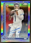 2025 Topps Chrome Cam Ward Auto Autograph RC Refractor #/499 Titans Rookie