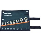 TRUSCO (Trusco) Ratchet Combination Rench Set (Short Type) 8 Set TGRW-800S