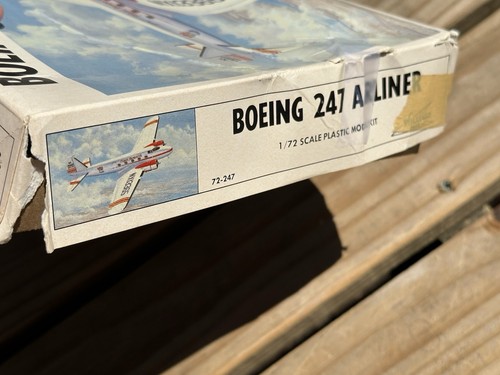 Williams Brothers Boeing 247 Airliner 1/72 Scale Plastic Model Kit NEW OPEN BOX - Picture 3 of 12