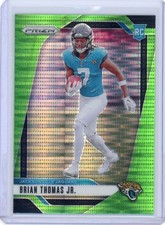 BRIAN THOMAS JR. 2024 PANINI PRIZM NEON GREEN PULSAR #314 JACKSONVILLE JAGUARS