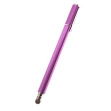 For Nokia T20, T21 - Purple Stylus Touch Screen Pen Fiber Tip Aluminum