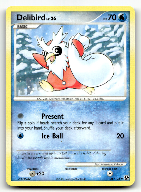 Delibird 36/106 Normal Uncommon Great Encounters LP