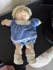 Cabbagepatch Kids 1980s Vintage Blonde Hair Doll with Blue Eyes