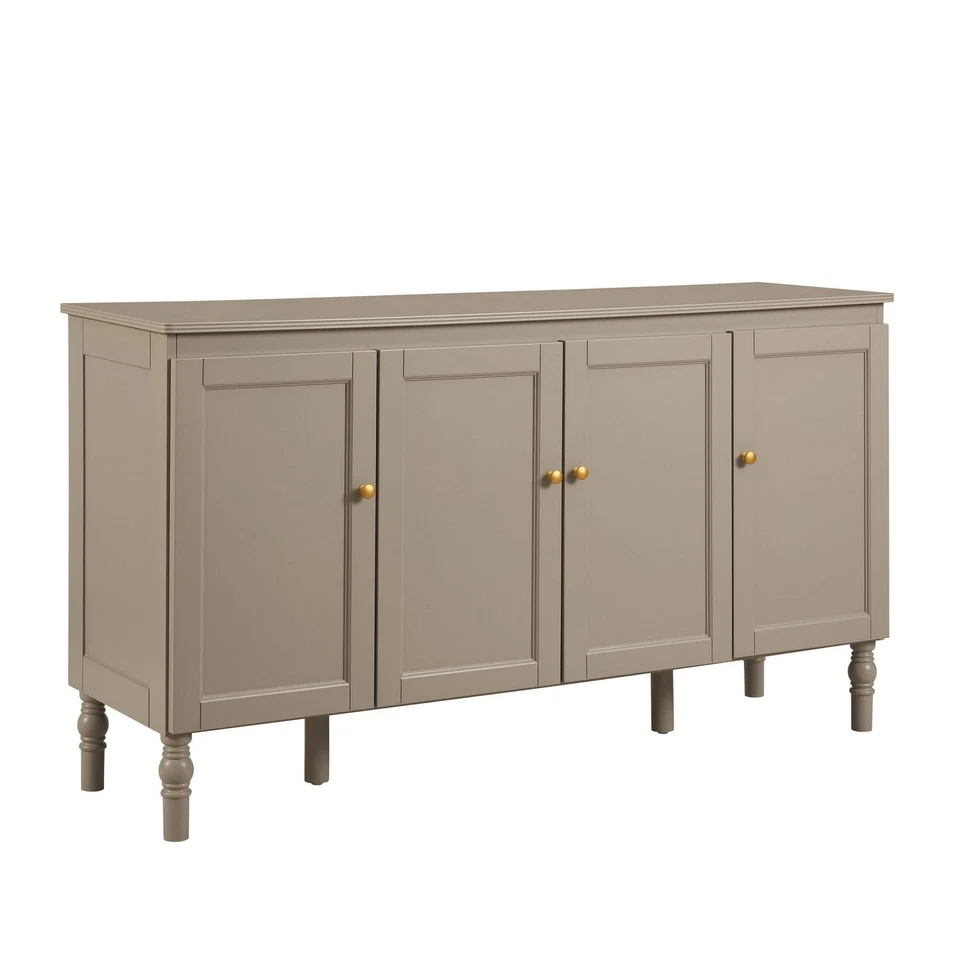 Dusk Ruby Taupe & Gold Effect 4 Door Sideboard RRP £289 - Image 2 of 4