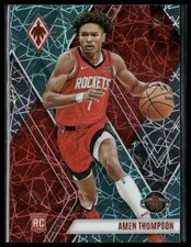 2023-24 Panini Phoenix Amen Thompson Rookie Phoenix Teal Lazer Rockets