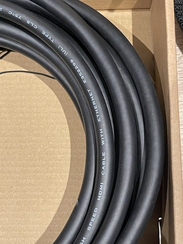 AmazonBasics HDMIKabel 4K 7.6m 18Gbit/s Highspeed Ethernet 4K@60Hz 2160p Schwarz - Afbeelding 8 van 8