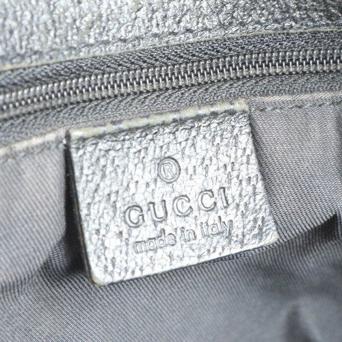 GUCCI Handtasche Tasche Handtasche GG Canvas Leder schwarz echt - Bild 8 von 24