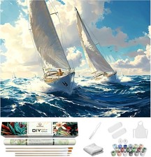 Paint by Numbers Kit DIY Canvas Painting Set for Adults Kids Home Decor Gift DIY