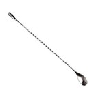 2pcs Versatile Stainless Steel Bar Spoons for Drinks and Desserts